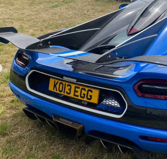 KO13 EGG spotted on Koenigsegg Agera