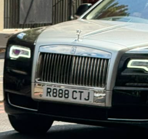 R888 CTJ spotted on Rolls-Royce