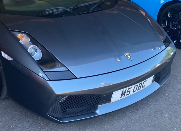 M5 OBC spotted on Lamborghini Gallardo