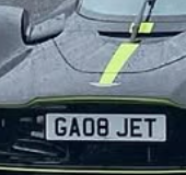 GA08 JET spotted on Aston Martin Valkyrie