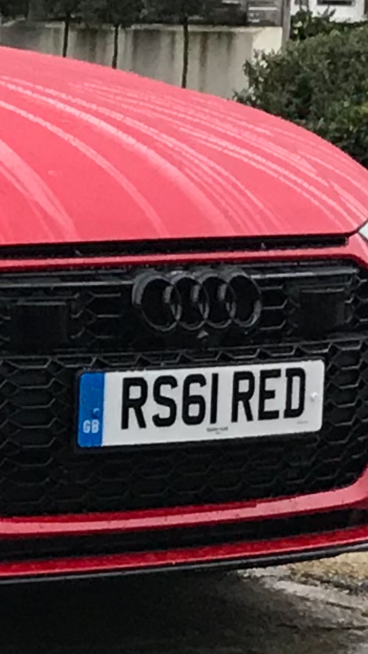 RS61 RED spotted on Audi RS6