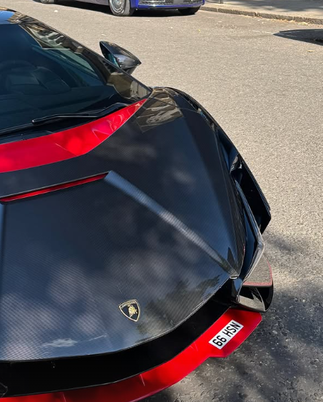 66 HSN spotted on Lamborghini Sian