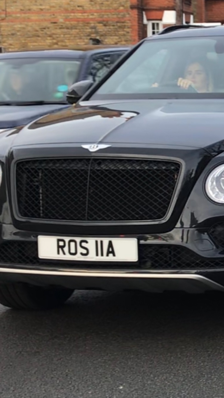 ROS 11A spotted on Bentley Bentayga