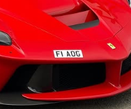 F1 AOG spotted on Ferrari LaFerrari