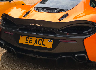 E6 ACL spotted on McLaren 570S