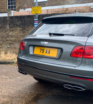 79 AA spotted on Bentley
