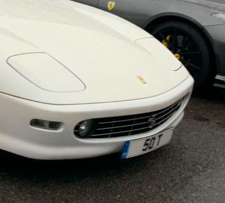 50 T spotted on Ferrari 456