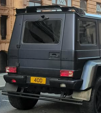 40 D spotted on Mercedes-Benz G-Class