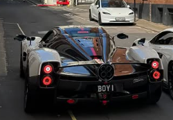 BOY 1 spotted on Pagani Utopia