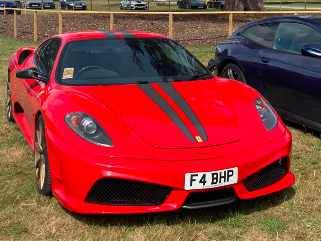 F4 BHP spotted on Ferrari F430