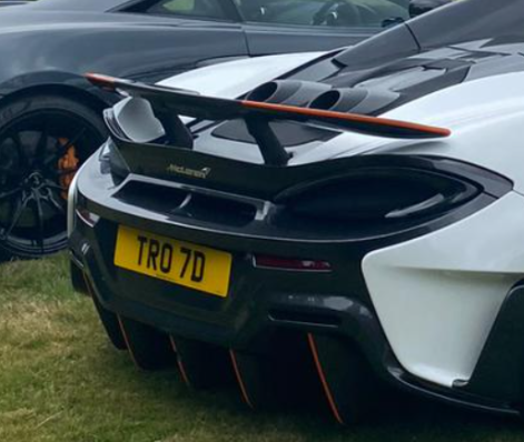 TRO 7D spotted on McLaren 600LT