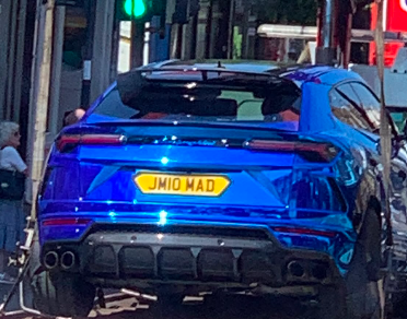 JM10 MAD spotted on Lamborghini Urus