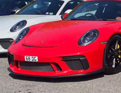 68 DG spotted on Porsche 911