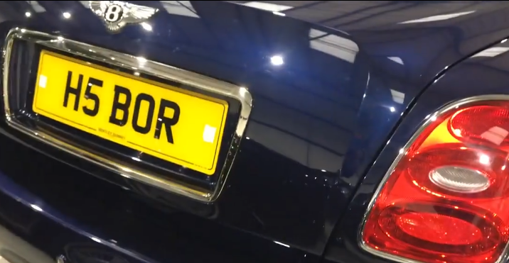 H5 BOR spotted on Bentley Brooklands
