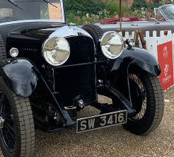 SW 3416 spotted on Bentley