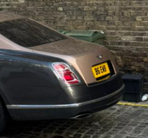 B6 EWB spotted on Bentley Mulsanne