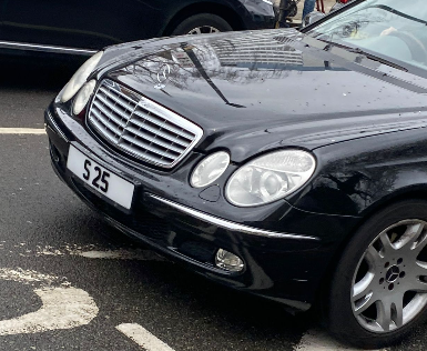 S 25 spotted on Mercedes-Benz