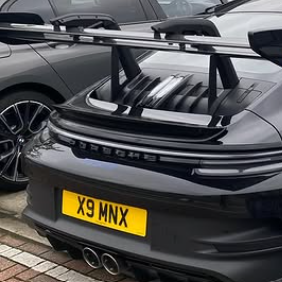 X9 MNX spotted on Porsche