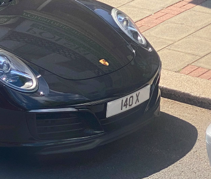 140 X spotted on Porsche 911