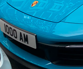 1000 AM spotted on Porsche 911