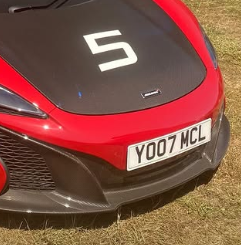 YO07 MCL spotted on McLaren