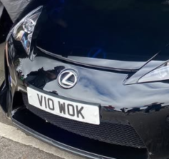 V10 WOK spotted on Lexus LFA