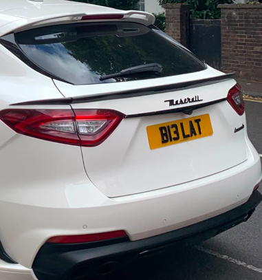B13 LAT spotted on Maserati Levante