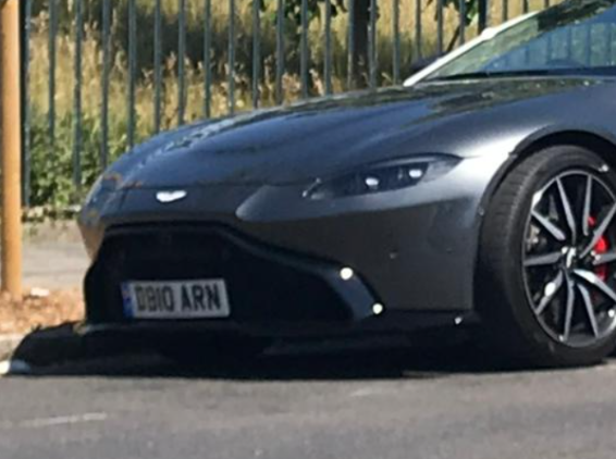 DB10 ARN spotted on Aston Martin Vantage GT8