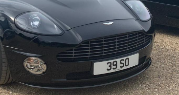 39 SO spotted on Aston Martin