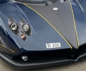B1 AOG spotted on Pagani Zonda