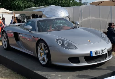 W10 JCP spotted on Porsche Carrera GT