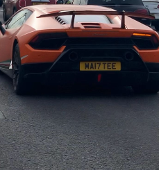 MA17 TEE spotted on Lamborghini