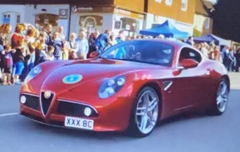 XXX 8C spotted on Alfa Romeo 8C