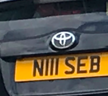 N111 SEB spotted on Toyota Prius