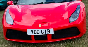 V80 GTB spotted on Ferrari 488