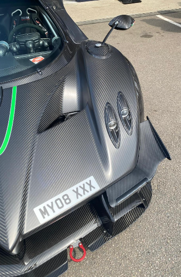 MY08 XXX spotted on Pagani Zonda