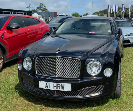 A1 HRW spotted on Bentley Mulsanne