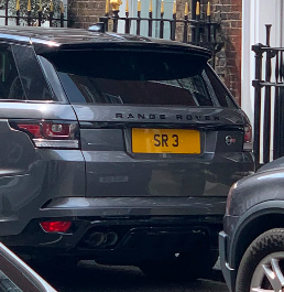 SR 3 spotted on Land Rover Range Rover