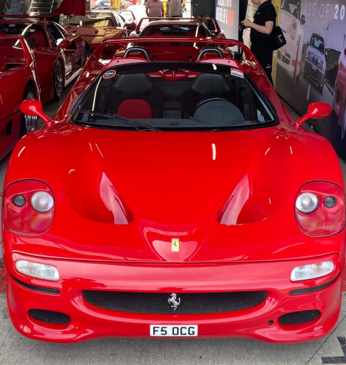 F5 OCG spotted on Ferrari F50