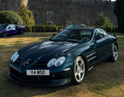 Y4 MSO spotted on Mercedes-Benz SLR McLaren