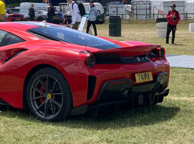 74 PA spotted on Ferrari