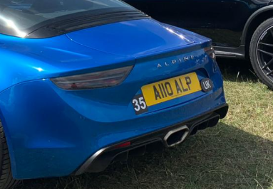 A110 ALP spotted on Alpine