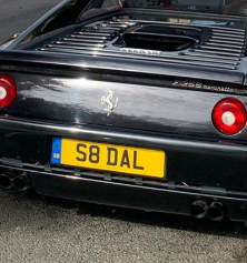 S8 DAL spotted on Ferrari