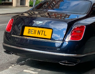 BE11 NTL spotted on Bentley