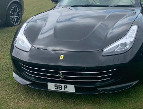 98 P spotted on Ferrari GTC4 Lusso