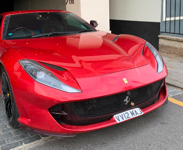 VV12 MAJ spotted on Ferrari 812 GTS