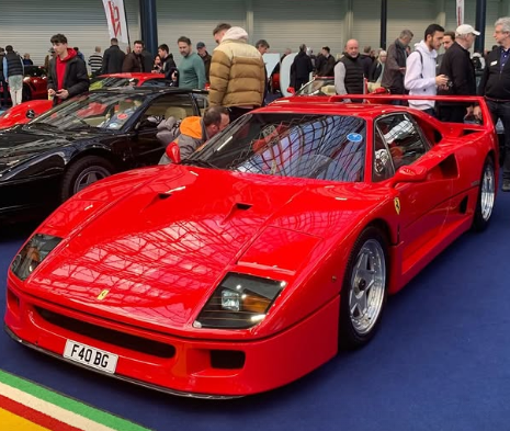 F4 OBG spotted on Ferrari F40