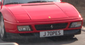 J70 PES spotted on Ferrari 348