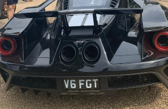V6 FGT spotted on Ford GT