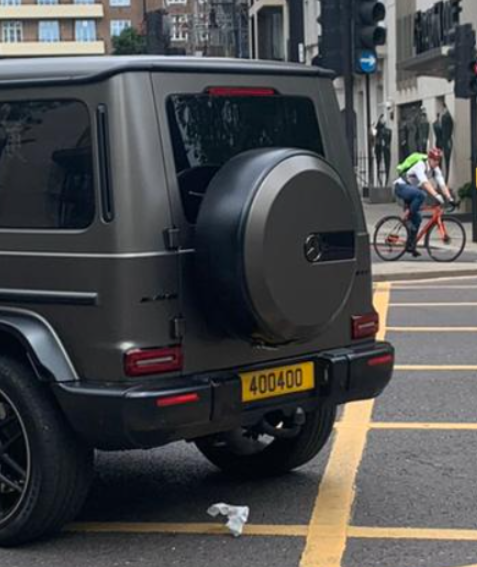 4004 OO spotted on Mercedes-Benz G-Class